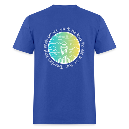 Matt 25:13 Classic T-Shirt - royal blue