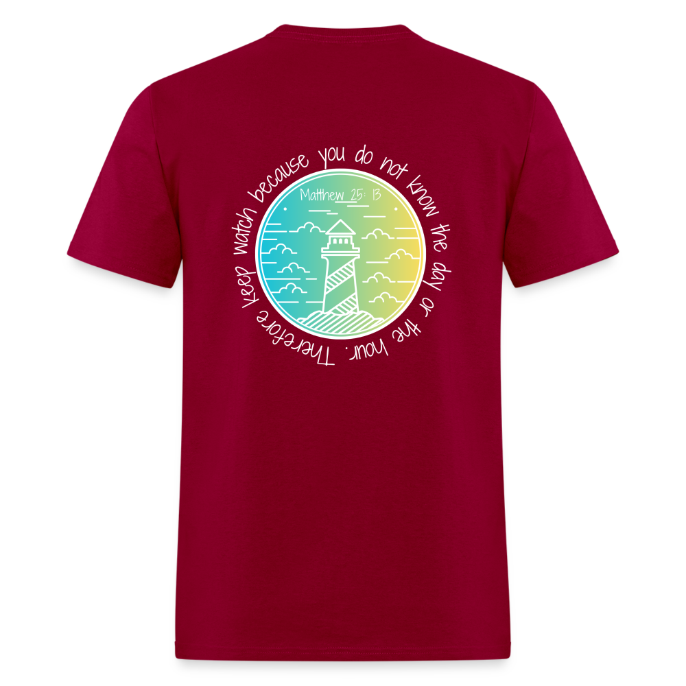Matt 25:13 Classic T-Shirt - dark red