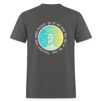 Matt 25:13 Classic T-Shirt - charcoal