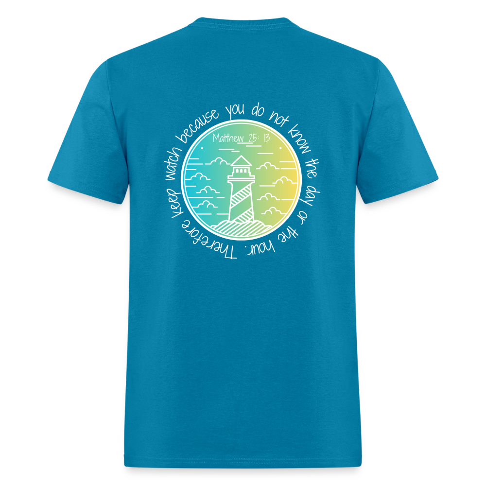 Matt 25:13 Classic T-Shirt - turquoise