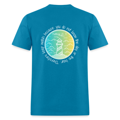 Matt 25:13 Classic T-Shirt - turquoise