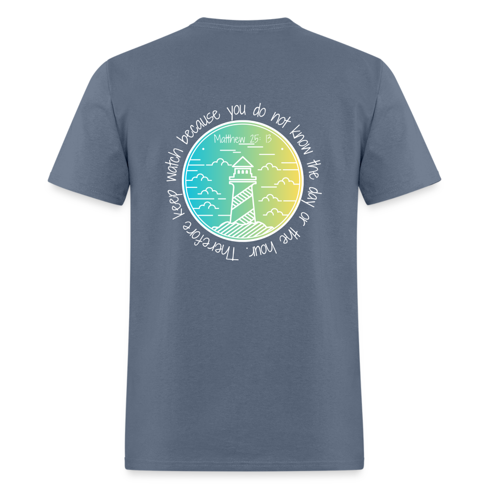 Matt 25:13 Classic T-Shirt - denim