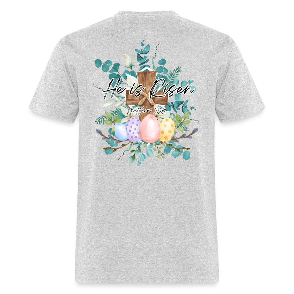Matt 28:6 Classic T-Shirt - heather gray