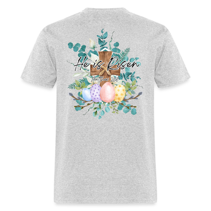 Matt 28:6 Classic T-Shirt - heather gray