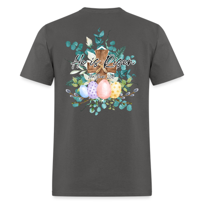 Matt 28:6 Classic T-Shirt - charcoal