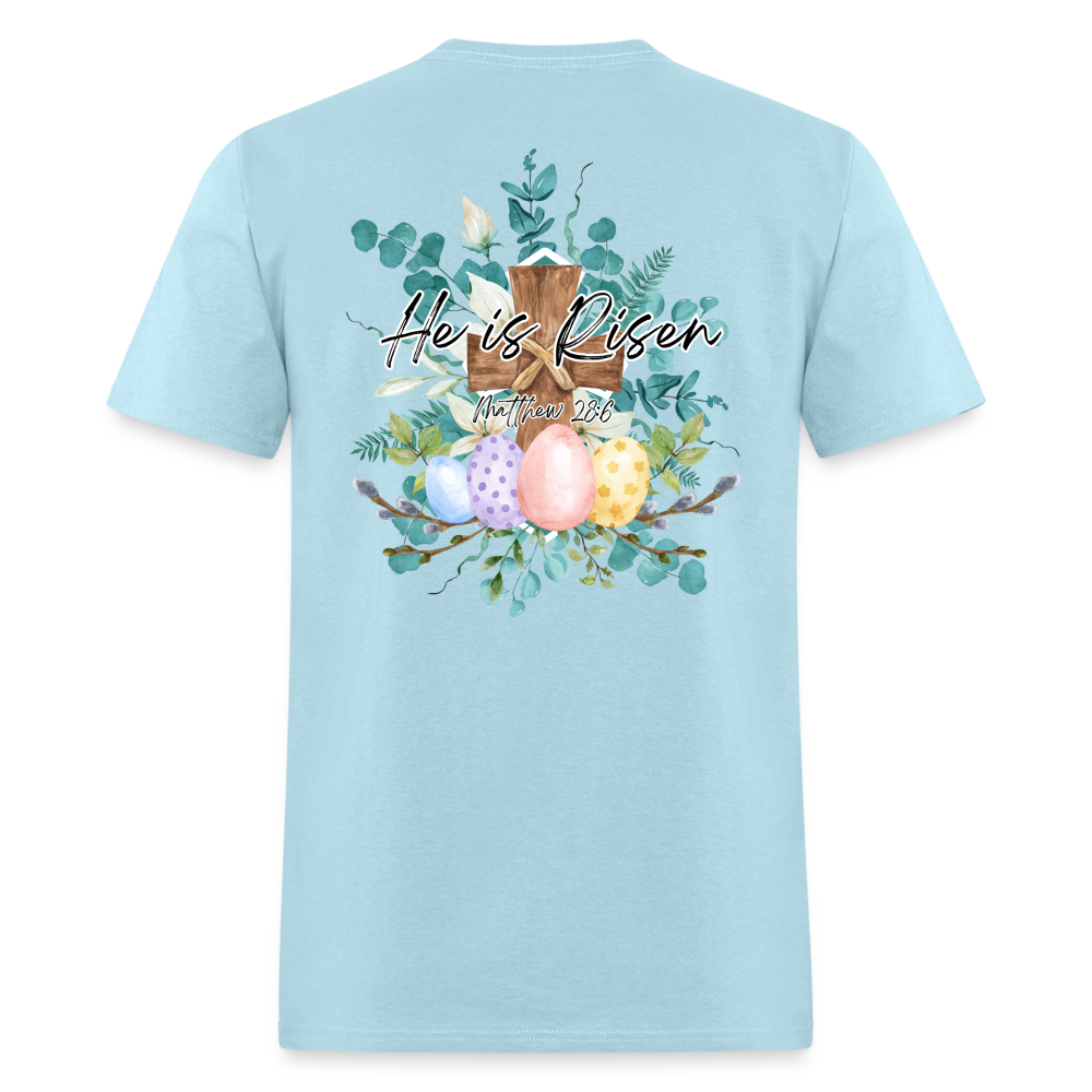 Matt 28:6 Classic T-Shirt - powder blue
