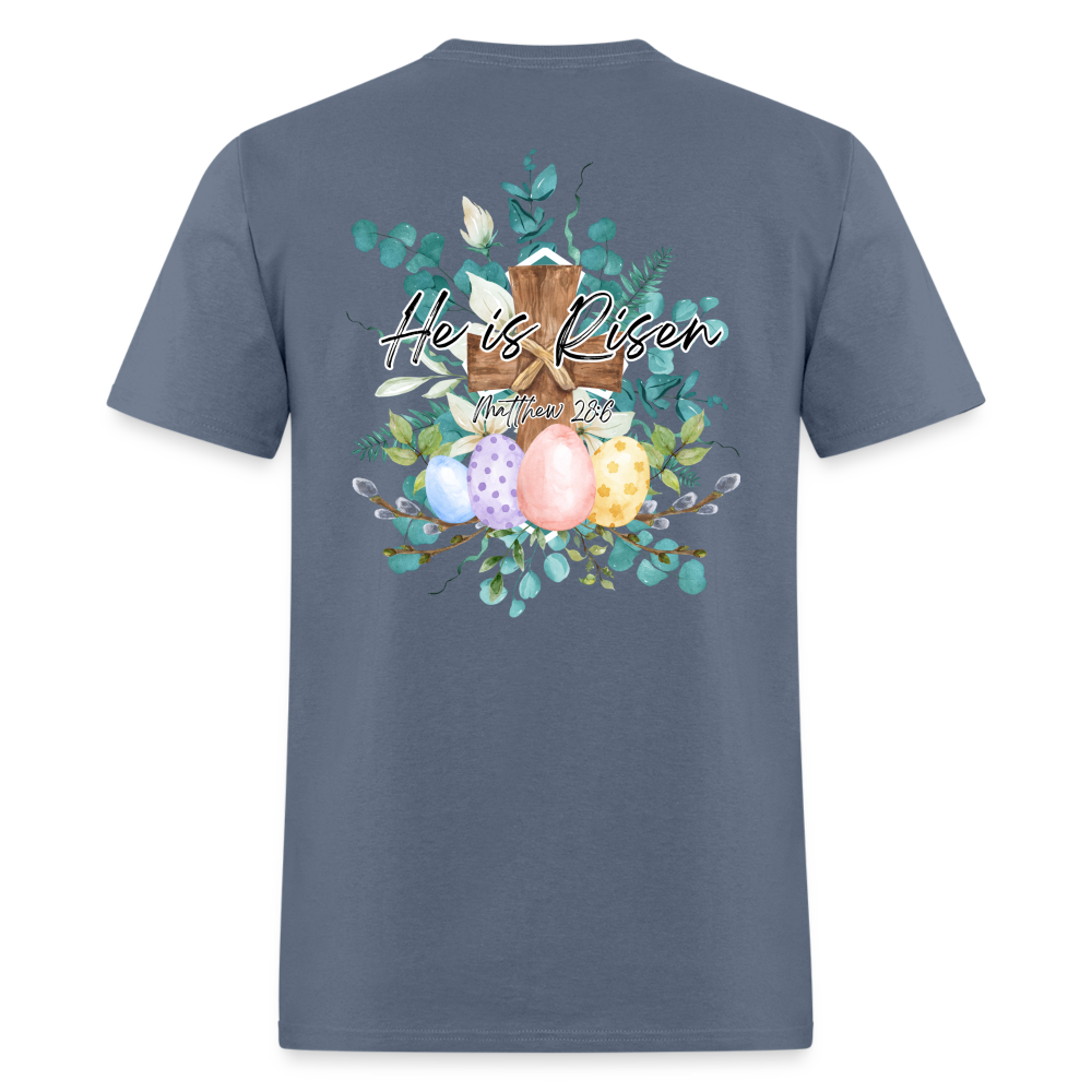 Matt 28:6 Classic T-Shirt - denim