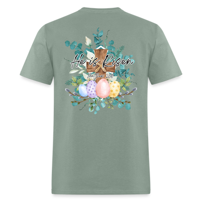 Matt 28:6 Classic T-Shirt - sage