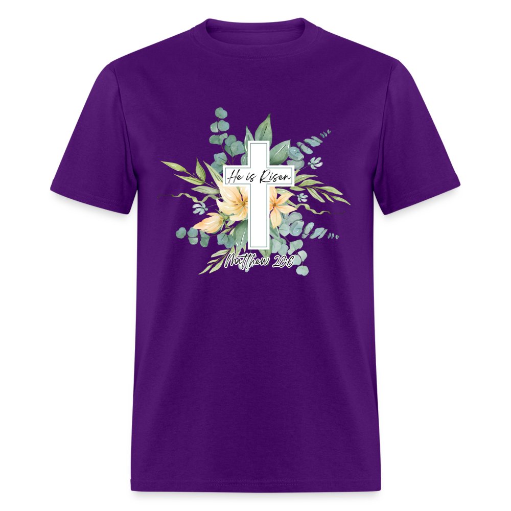 He is Risen Classic T-Shirt - purple