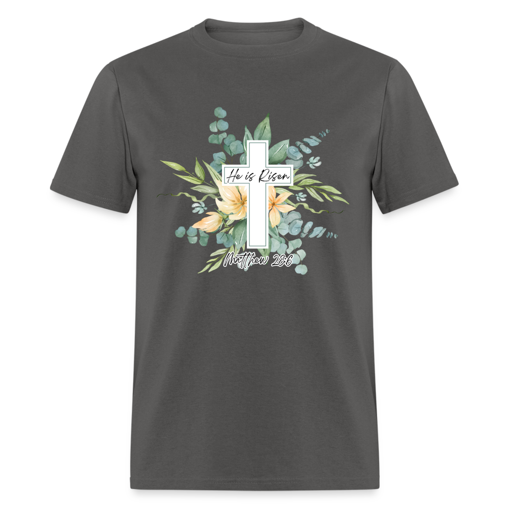 He is Risen Classic T-Shirt - charcoal