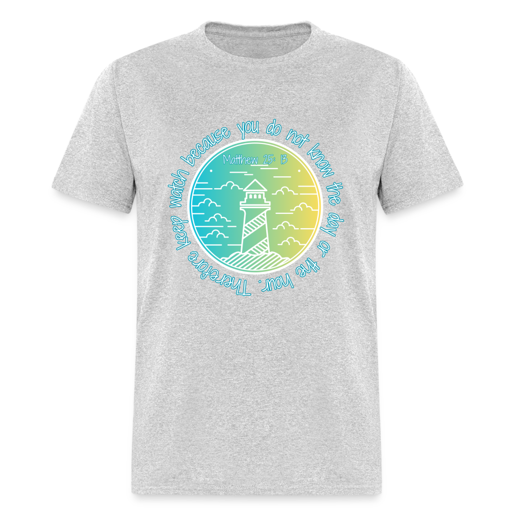 Matt 25:13 T-Shirt - heather gray