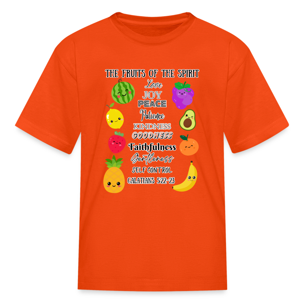 Gal 5:22-23 Kids' T-Shirt - orange