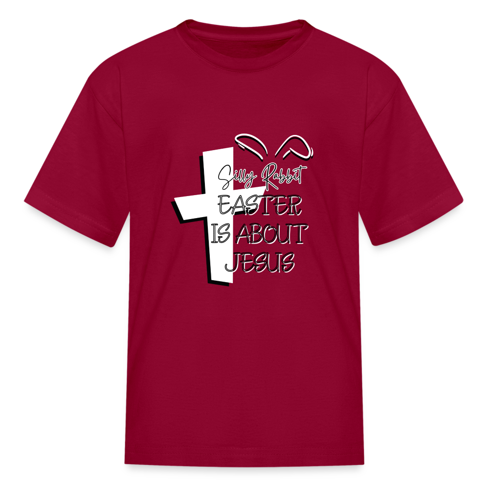 Silly Rabbit Kids' T-Shirt - dark red