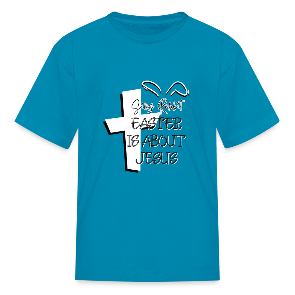 Silly Rabbit Kids' T-Shirt - turquoise