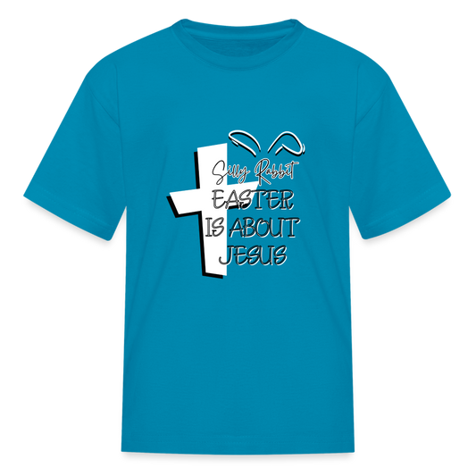 Silly Rabbit Kids' T-Shirt - turquoise