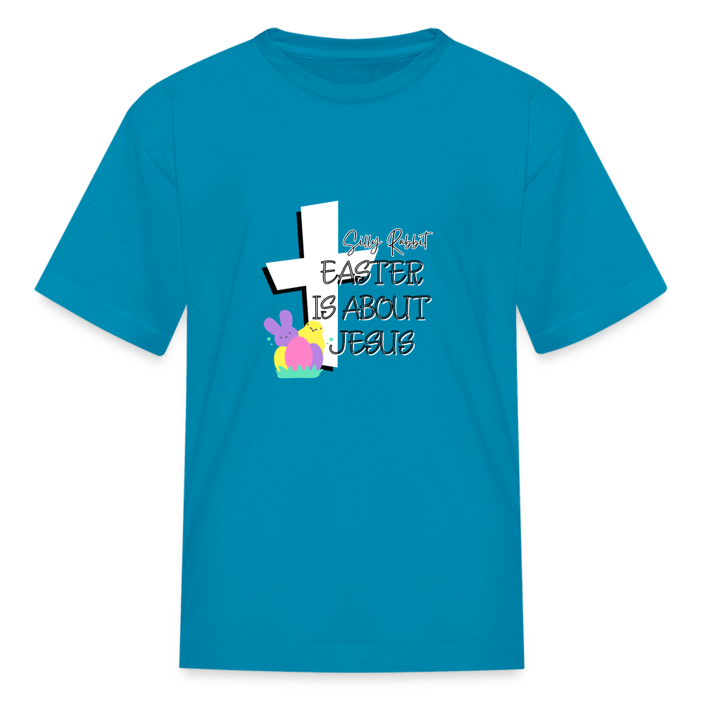 Silly Rabbit 2 Kids' T-Shirt - turquoise