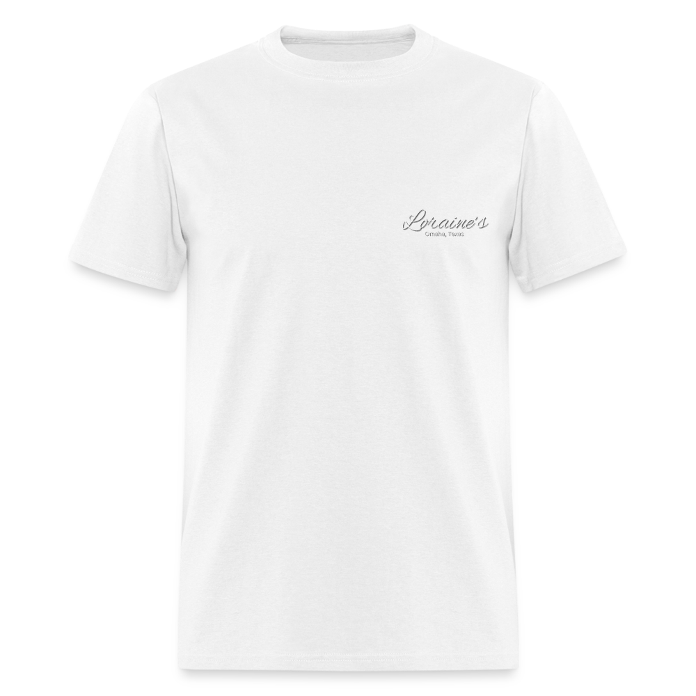 Luke 6:27-28 T-Shirt - white