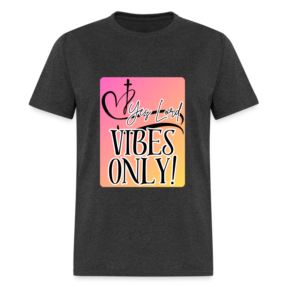 Yes Lord T-Shirt - heather black
