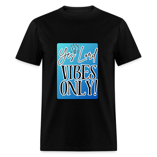 Yes Lord Blue T-Shirt - black