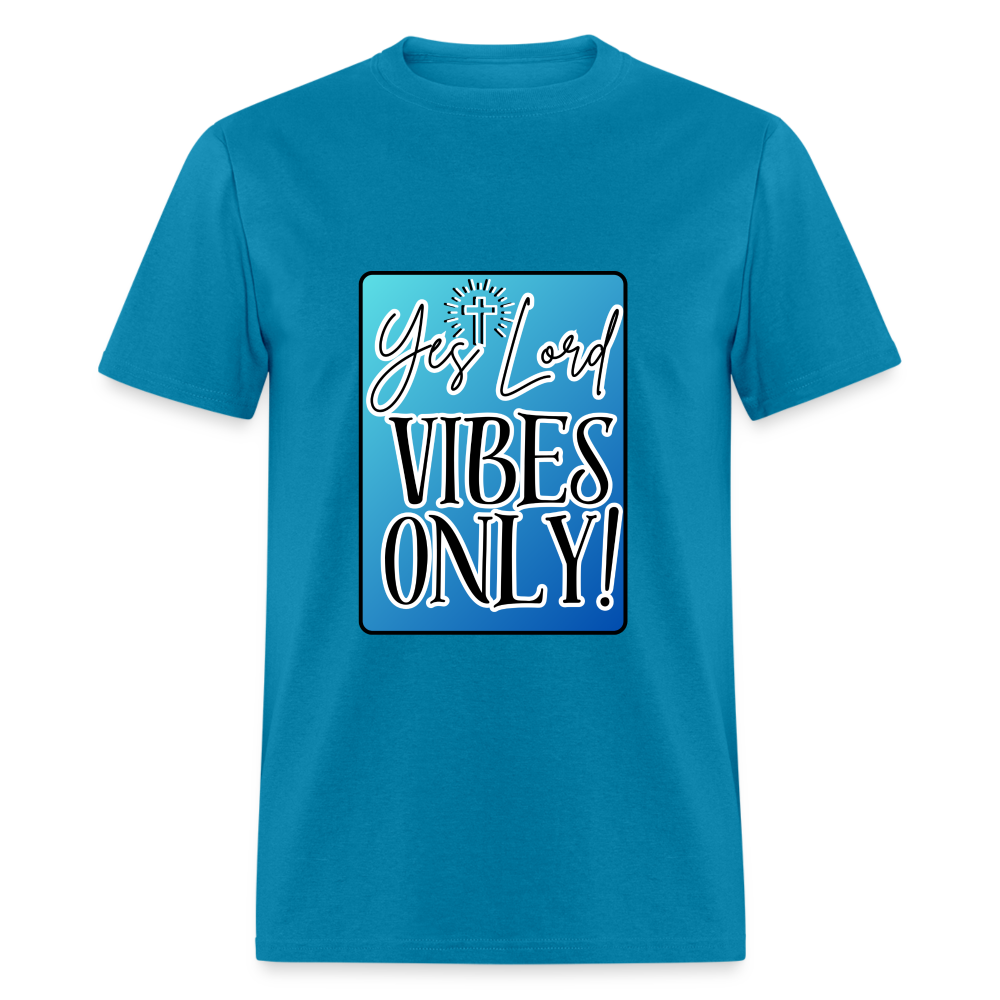 Yes Lord Blue T-Shirt - turquoise