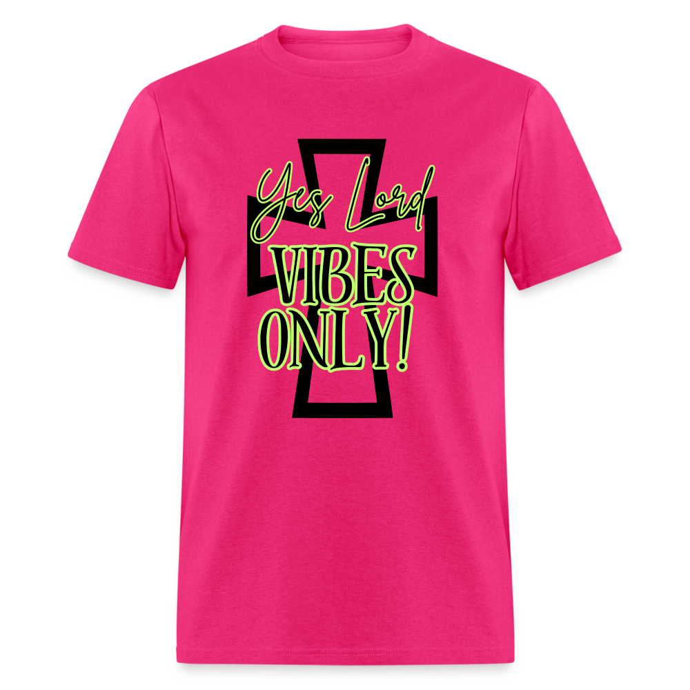 Yes Lord Cross T-Shirt - fuchsia
