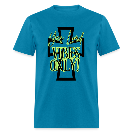 Yes Lord Cross T-Shirt - turquoise