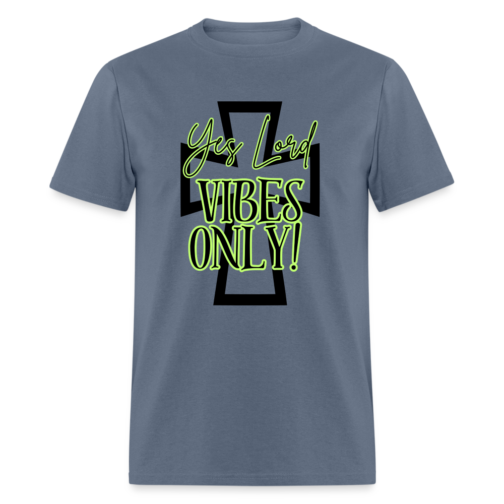 Yes Lord Cross T-Shirt - denim