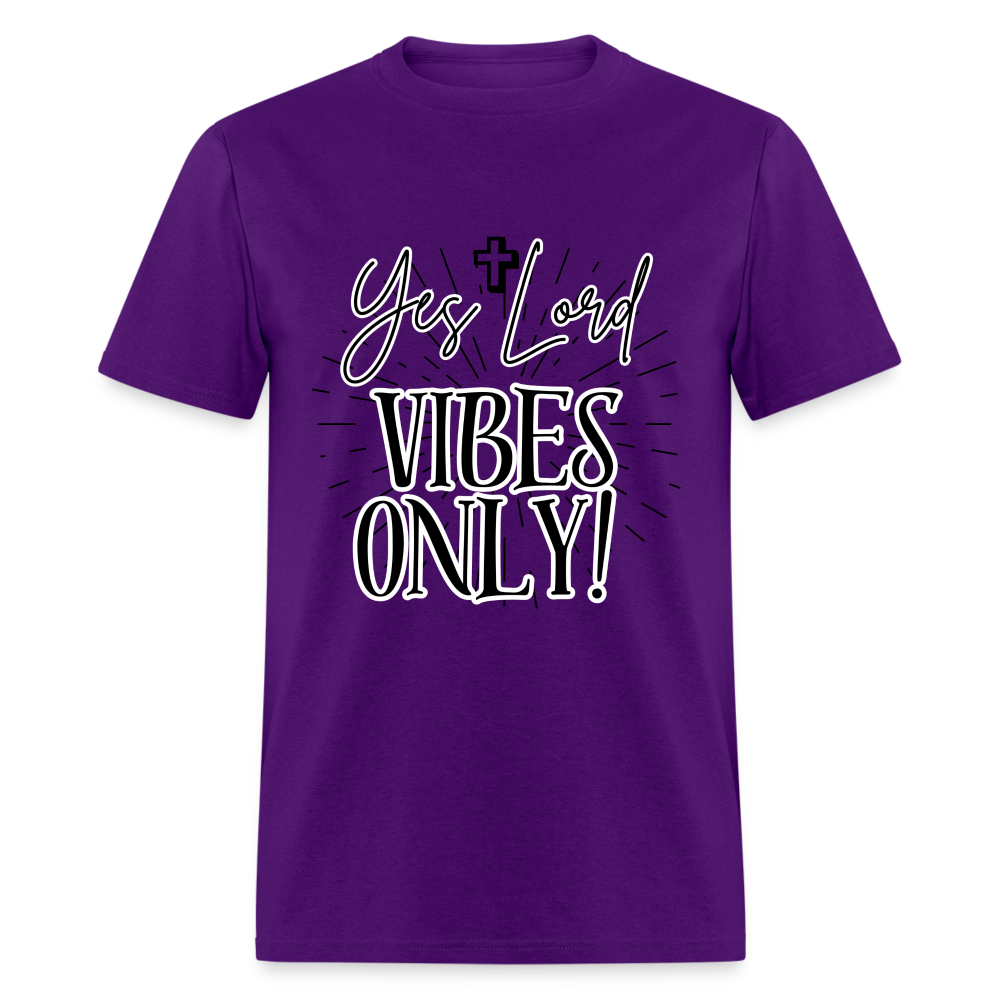 Yes Lord Burst T-Shirt - purple