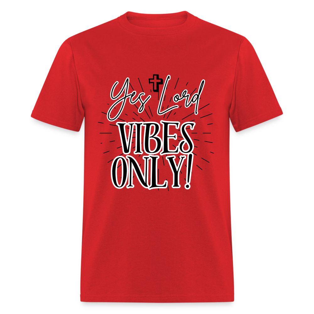 Yes Lord Burst T-Shirt - red
