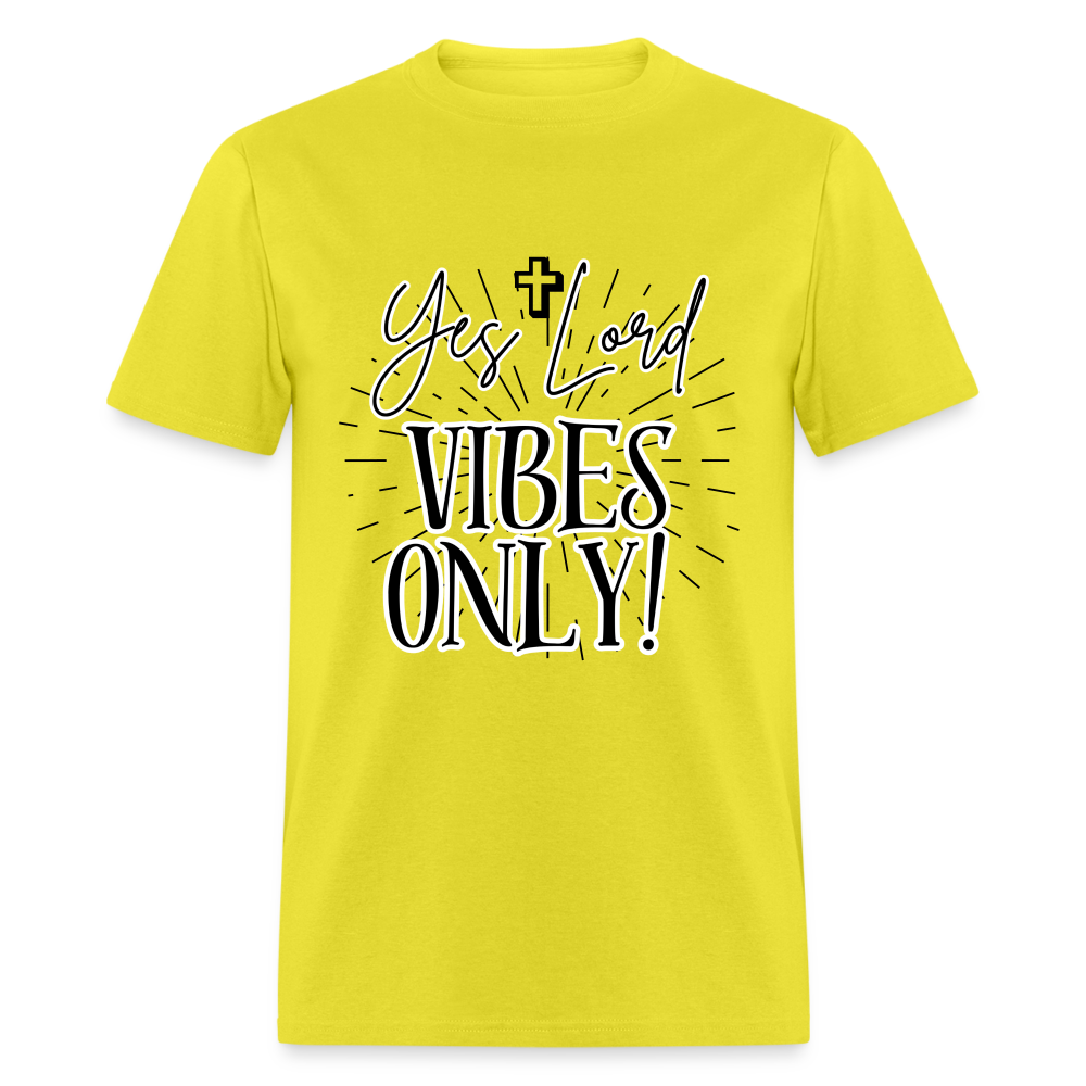 Yes Lord Burst T-Shirt - yellow
