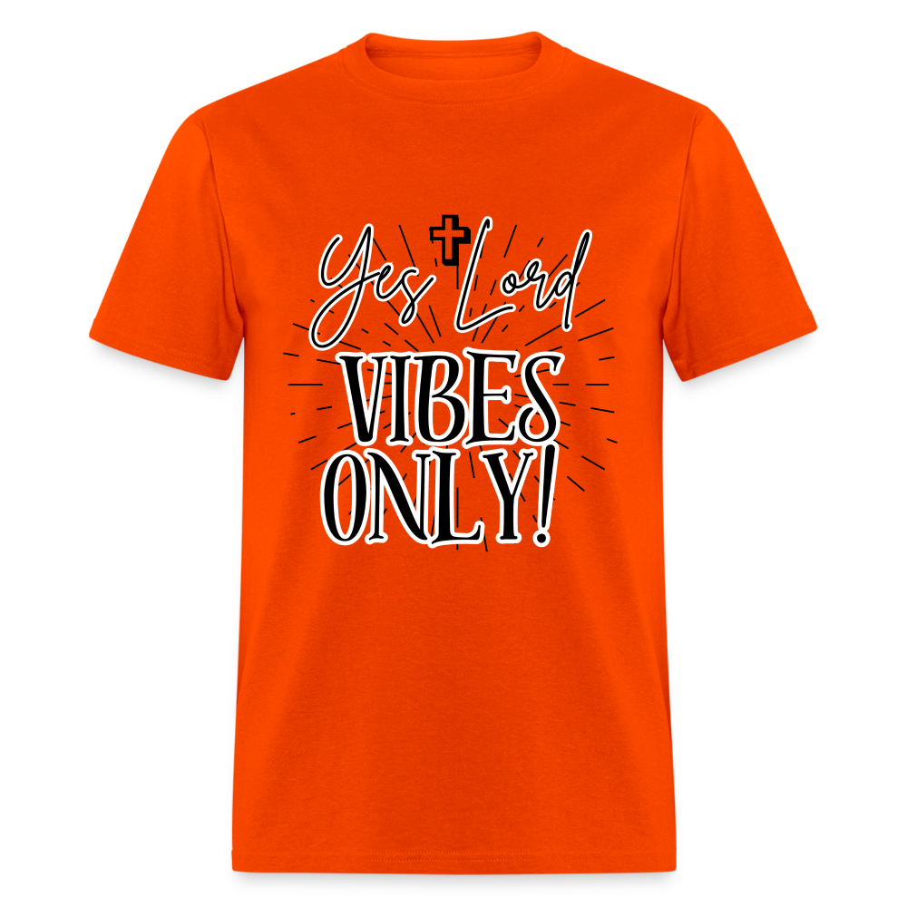 Yes Lord Burst T-Shirt - orange