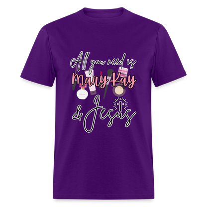 Custom Business T-Shirt - purple