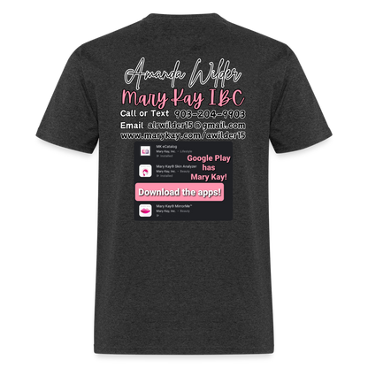 Custom Business T-Shirt - heather black