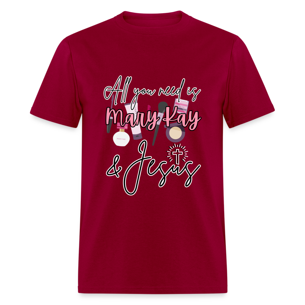 Custom Business T-Shirt - dark red