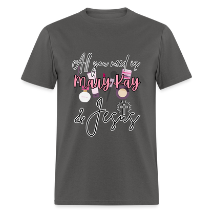 Custom Business T-Shirt - charcoal