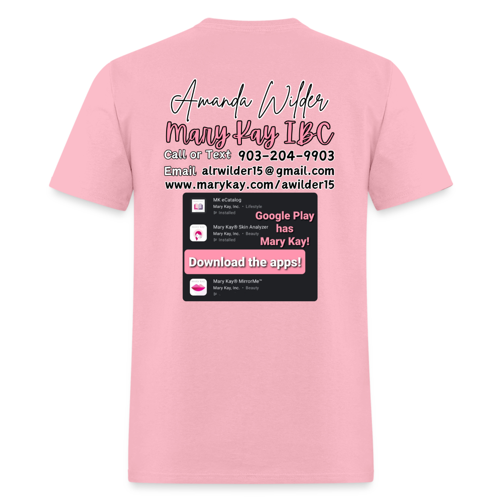 Custom Business T-Shirt - pink