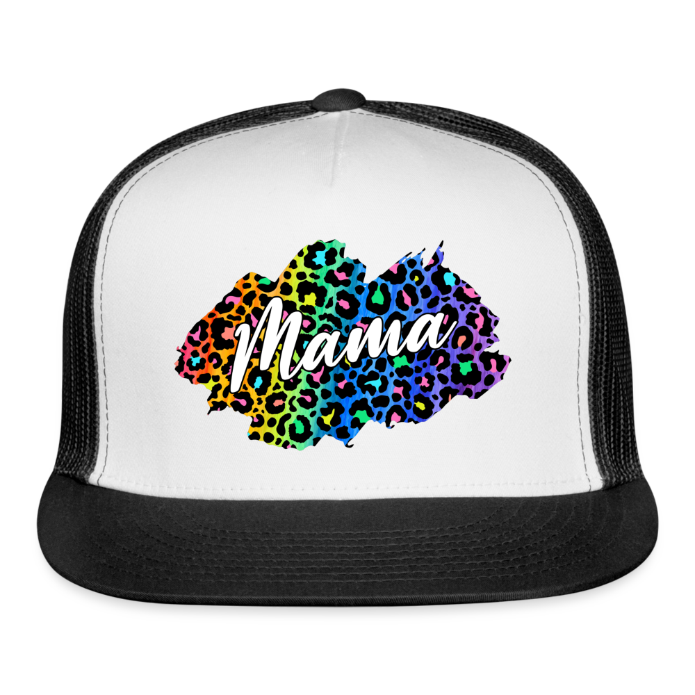 MAMA Trucker Cap - white/black