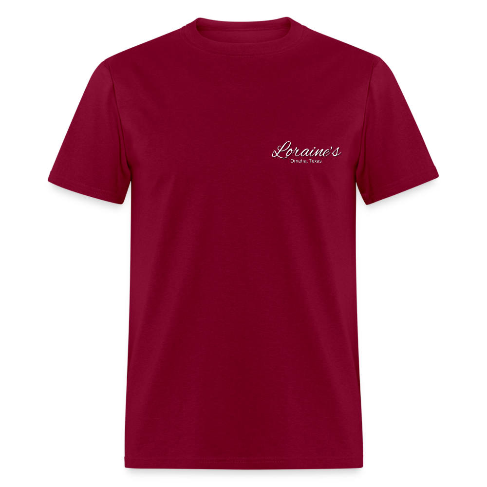 Loraine's Custom Business Classic T-Shirt - burgundy