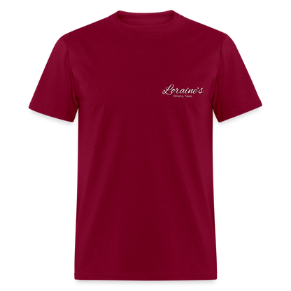 Loraine's Custom Business Classic T-Shirt - burgundy