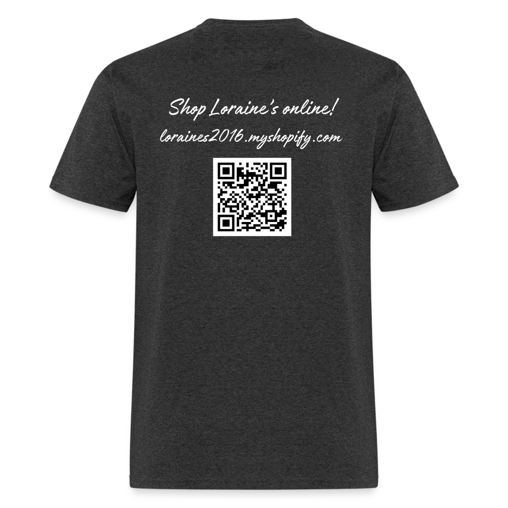 Loraine's Custom Business Classic T-Shirt - heather black