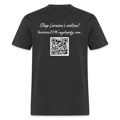 Loraine's Custom Business Classic T-Shirt - heather black