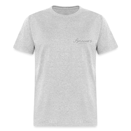 Loraine's Custom Business Classic T-Shirt - heather gray
