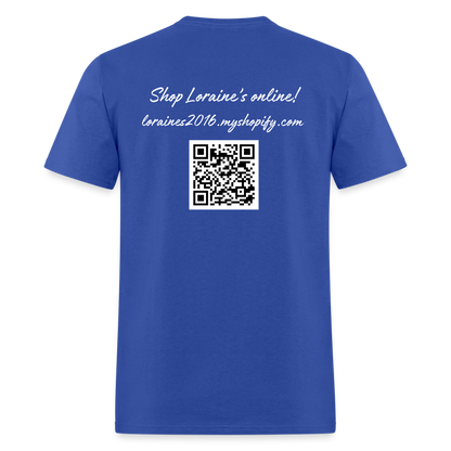 Loraine's Custom Business Classic T-Shirt - royal blue