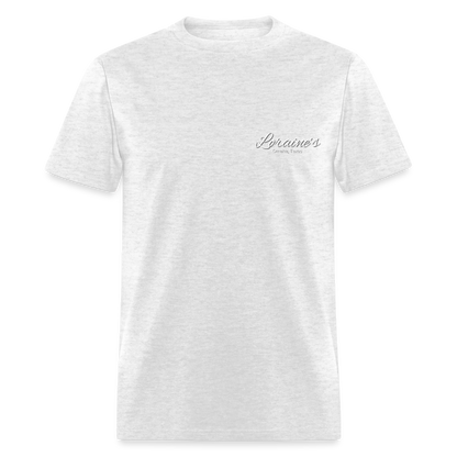 Loraine's Custom Business Classic T-Shirt - light heather gray