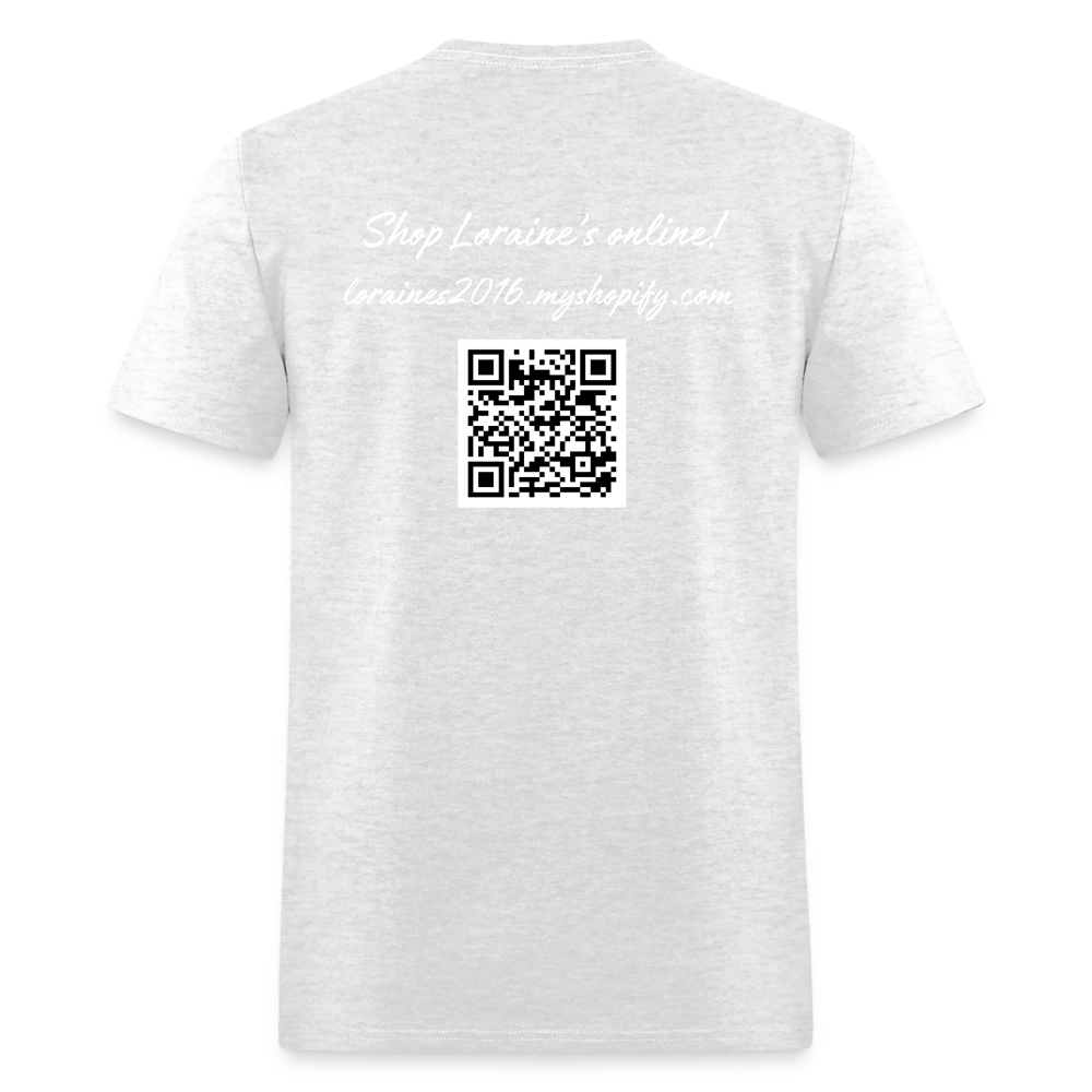 Loraine's Custom Business Classic T-Shirt - light heather gray