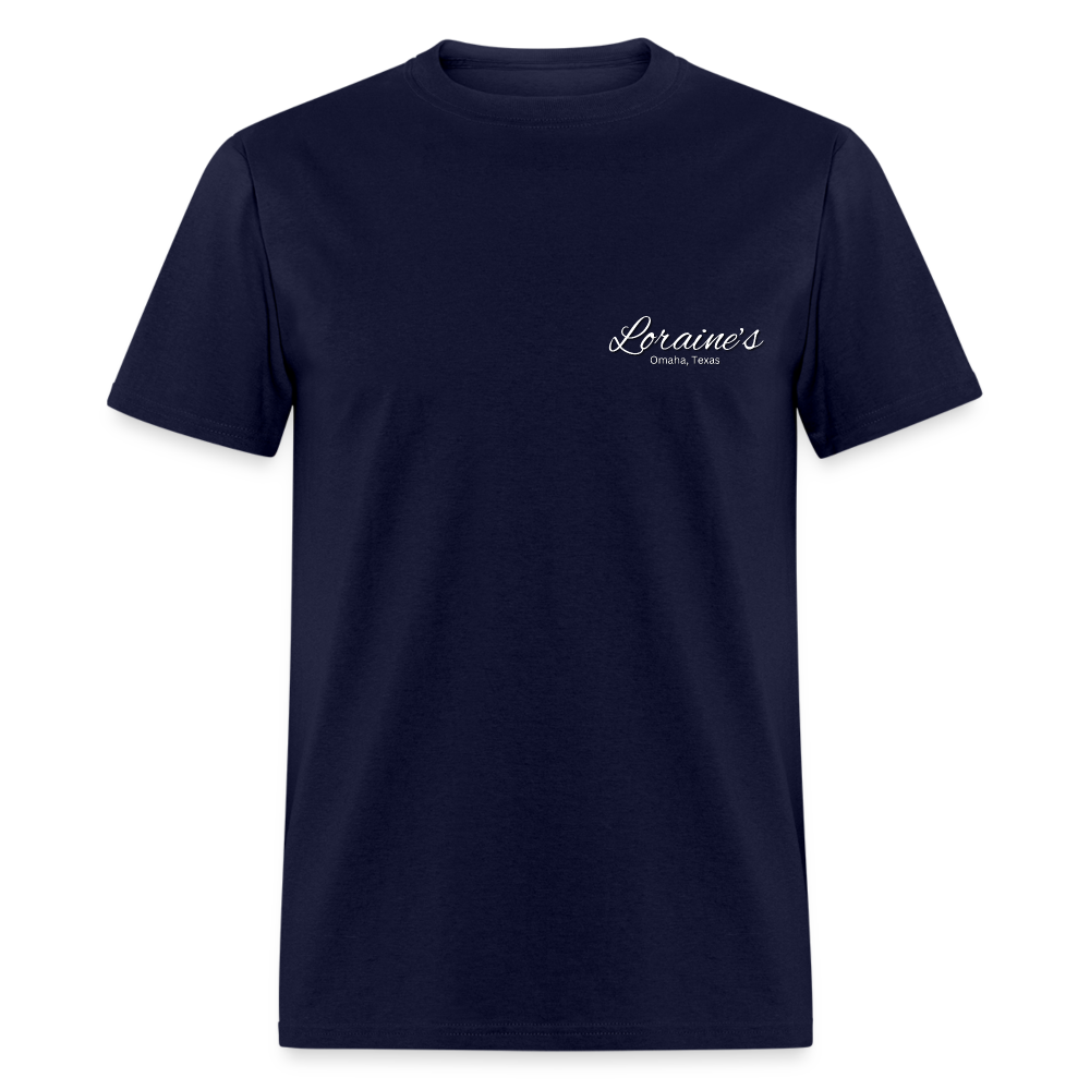 Loraine's Custom Business Classic T-Shirt - navy