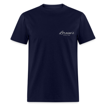 Loraine's Custom Business Classic T-Shirt - navy