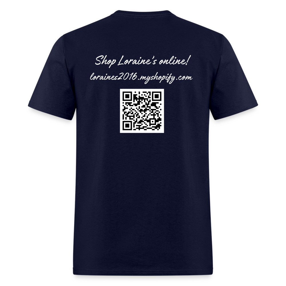 Loraine's Custom Business Classic T-Shirt - navy