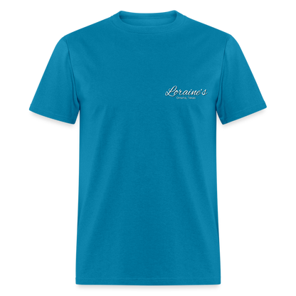 Loraine's Custom Business Classic T-Shirt - turquoise