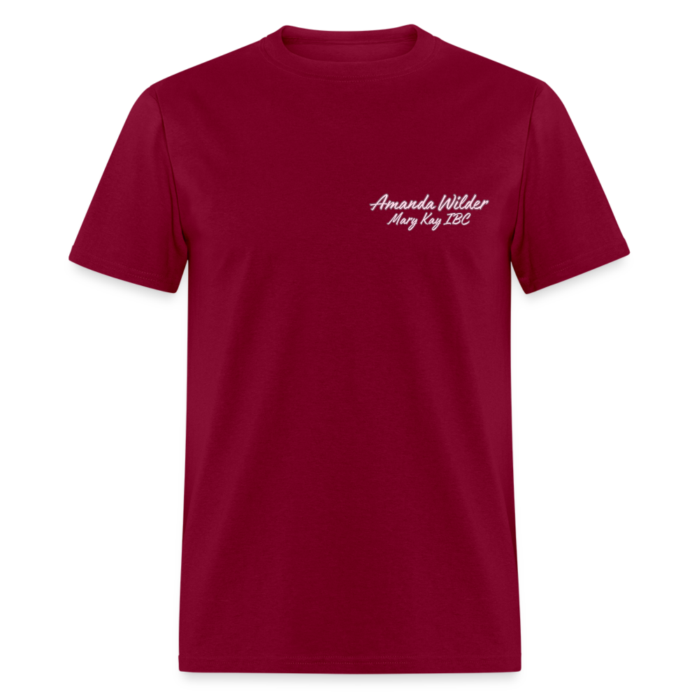 Mary Kay Custom Business T-Shirt - burgundy